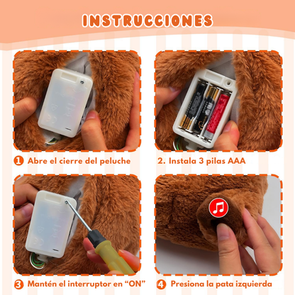 Peluche Que Respira para la Ansiedad